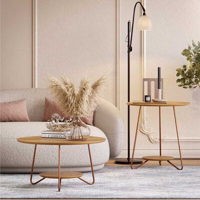 Imagen 1 del producto Set 2 Mesas de Centro Onessta Liz Canela