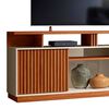 Rack TV Yardas Orlando Hasta 75" Café