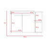 Mueble Lavamanos Khari Flotante TuHome Duna