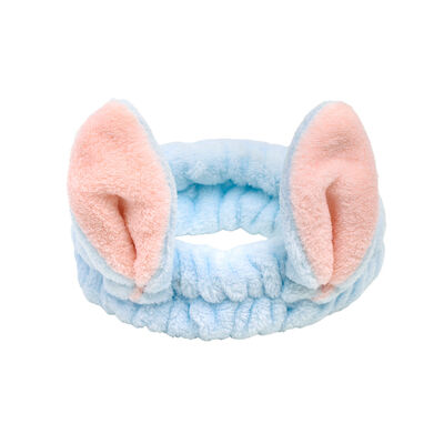 Imagen 1 del producto Cintillo Make Up Orejas Largas Celeste Skinlab