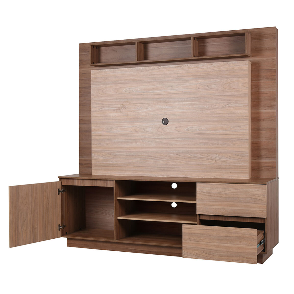 Rack TV CIC Nash Caramelo Hasta 75"