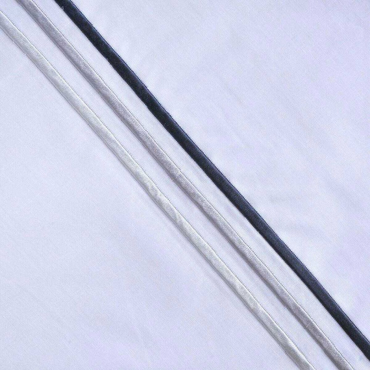 S&aacute;bana Mashini 144 Hilos 1,5 Plazas Bordada Line Gris