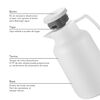 Termo Jarra Insulado Acero Inox 1 lt Simplit Blanco