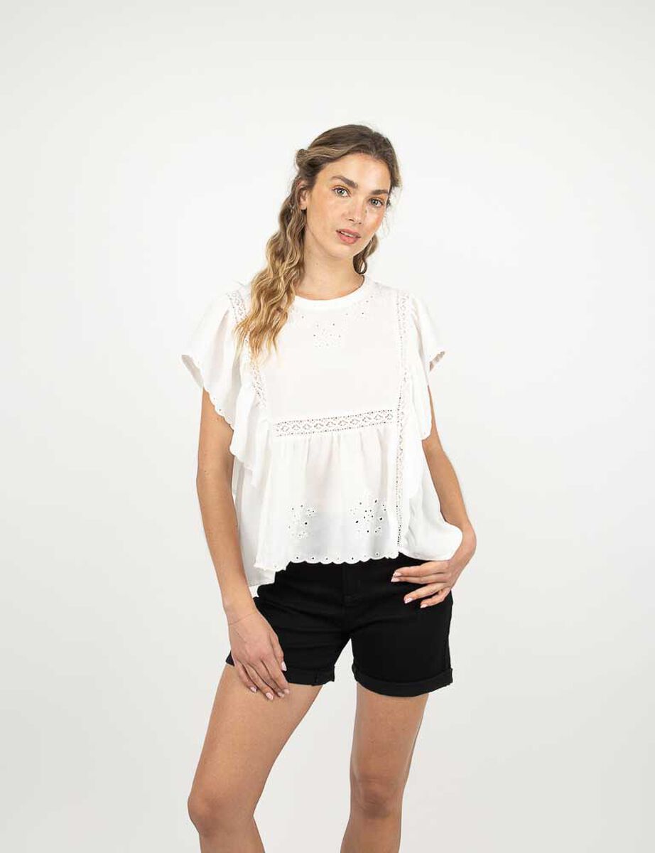 Blusa Manga Corta Mujer Alma