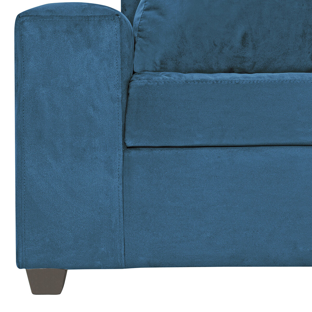 Juego de Living Innovamuebles Kahlo Sofá 3 Cuerpos + Dos Sillones 1 Cuerpo Petróleo