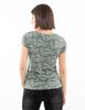 Polera Con Estampado Manga Corta Mujer Fiorruci
