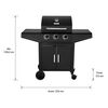 Parrilla a Gas FDV Essence Black 3Q