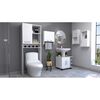 Botiquín Bath 28 + Base Lavamanos + Estante Wc + Auxiliar TuHome BigBath Blanco