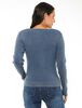 Sweater Cuello V Mujer Zibel