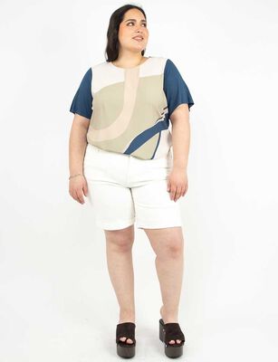 Imagen 2 del producto Bermuda Mujer Extralindas Blanco, Indigo, Negro