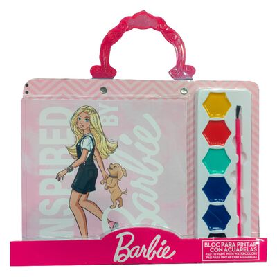 Imagen 1 del producto Block para Pintar con Acuarela Barbie