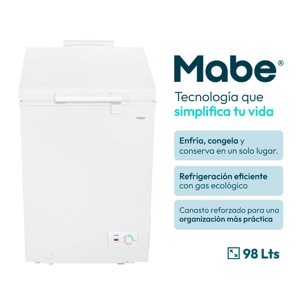 Mabe FDHMHM100PPLB0 Blanco, foto 2