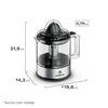 Exprimidor de Cítricos Mademsa MJP10 800 ml