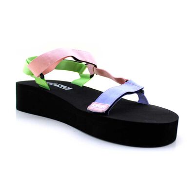 Sandalia Urbana Mujer Icono Multicolor