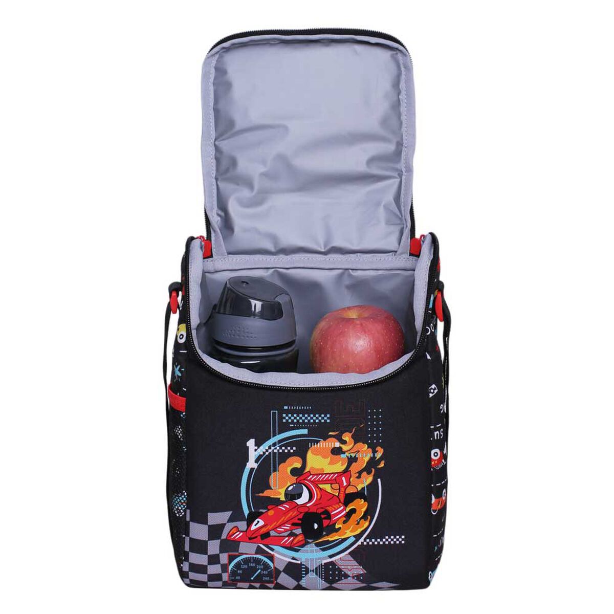 Lonchera Greenland Race Car Negro Head