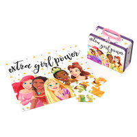 Puzzle Lonchera Metalica Princesas