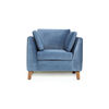 Juego de Living Barra Design Estocolmo Sofá 3 Cuerpos + Dos Sillones 1 Cuerpo Petróleo