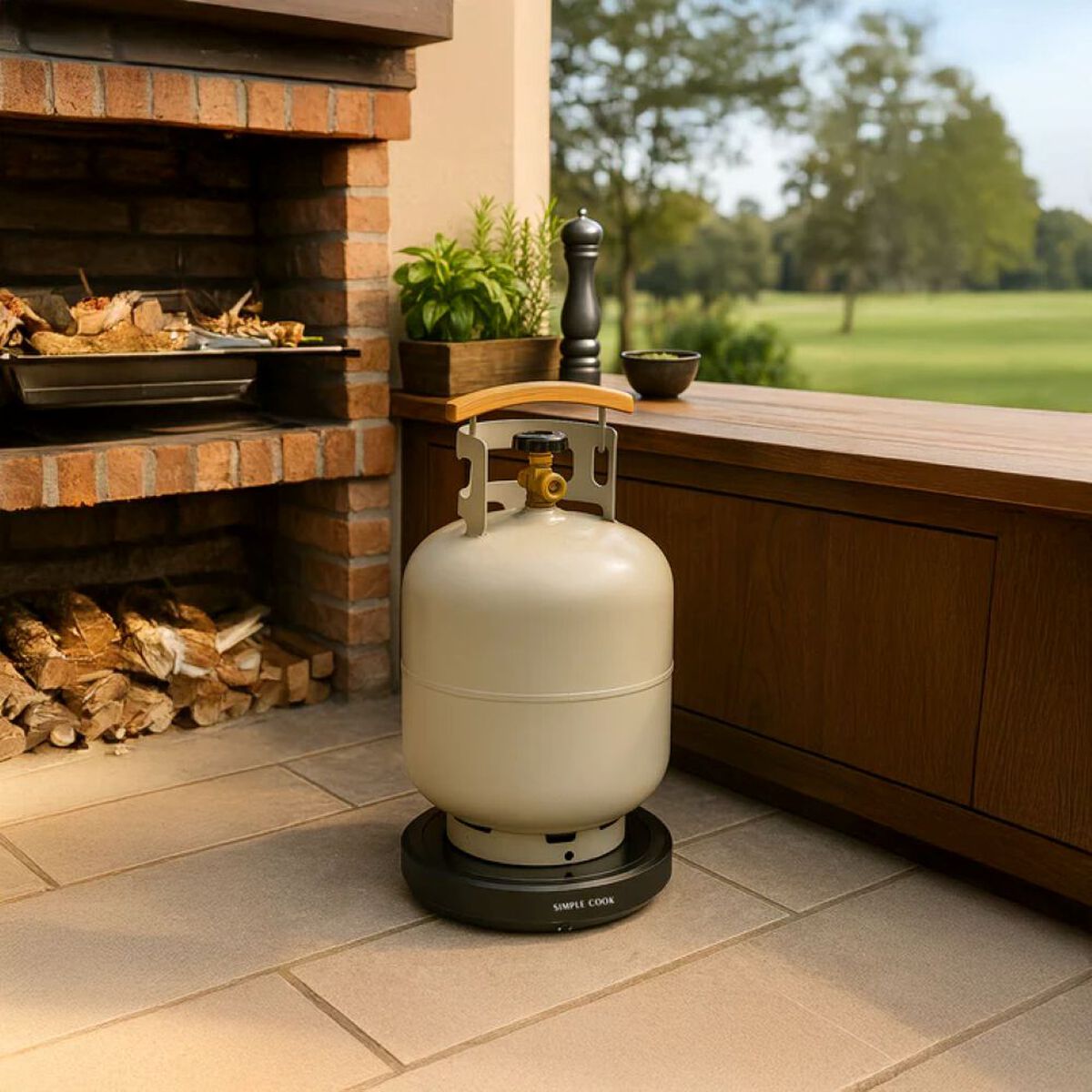 Balanza Bluetooth para Bal&oacute;n de Gas Simple Cook