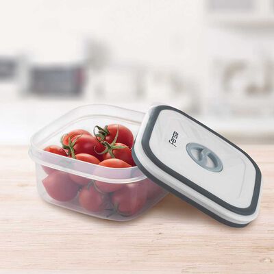 Imagen 2 del producto Set 4 Contenedores Plásticos Fensa Gris