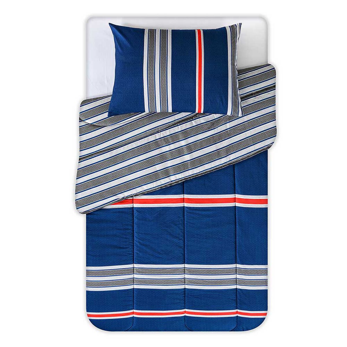 Cubrecama American Family 1.5 Plazas Marino