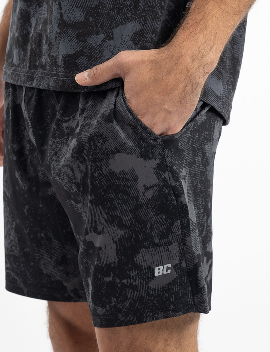 Short Deportivo Hombre Black County