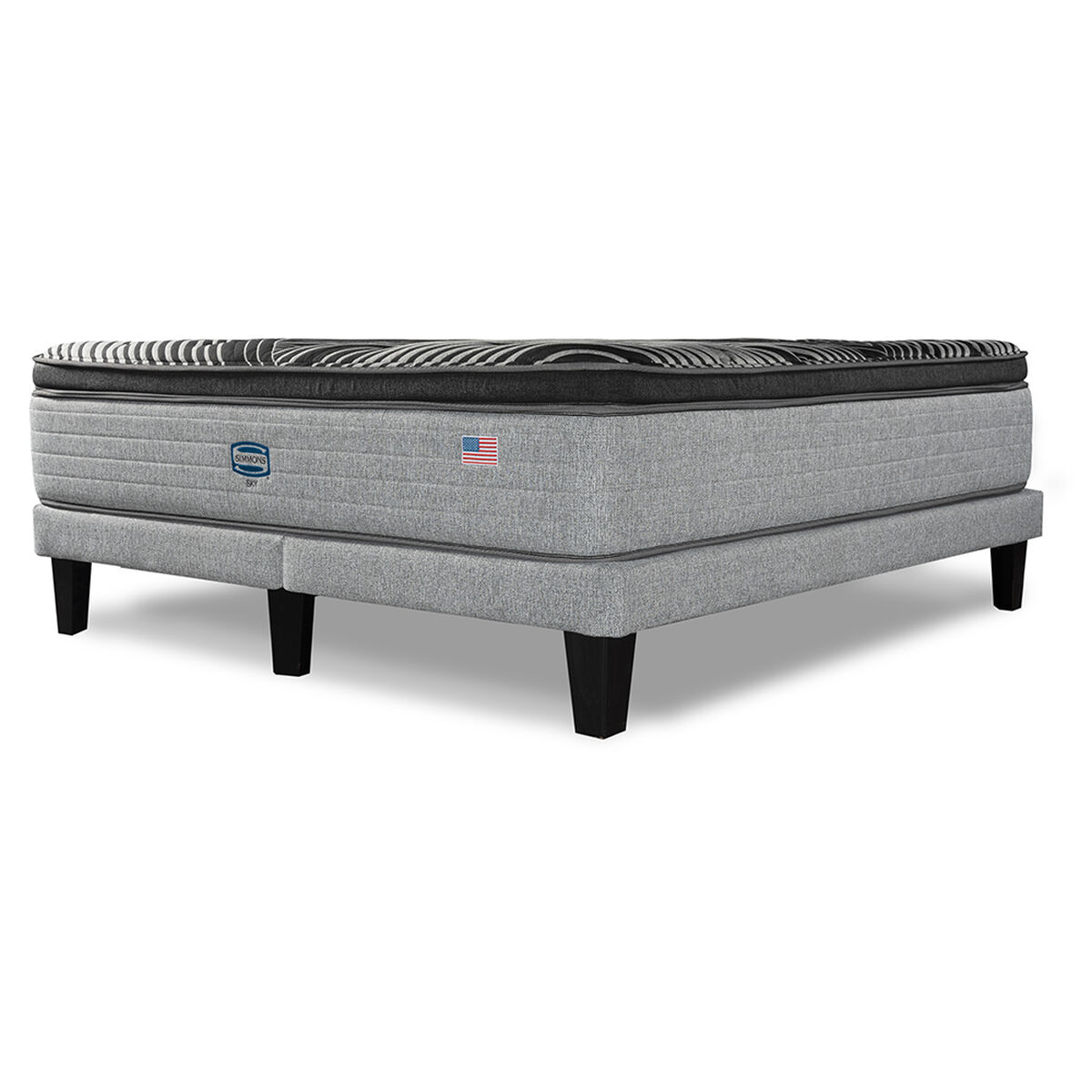 Cama Europea Simmons Super King Sky