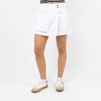 Falda Short Denim Mujer Icono Blanco, Celeste, Indigo, Negro
