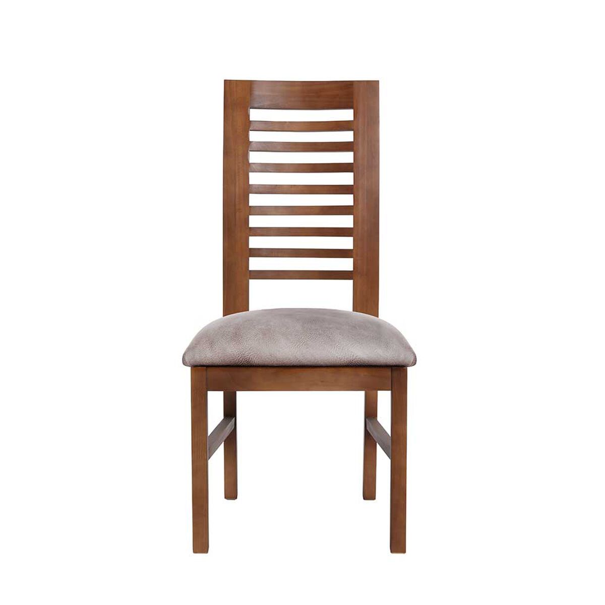 Juego de Comedor Latam Home Sevilla Salamanca 2 Sillas + 2 Bancas Cuero Kentucky Gris