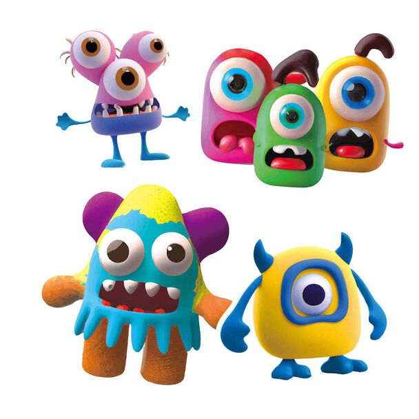 Mis Amigos Entretenidos - Juego De Modelar Kiddy Dough