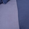 Quilt Doral Hotpress Bi-Color 2 Plazas Lila
