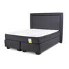 Cama Americana Drimkip Base Dividida 2 Plazas Plus Eurotop + Respaldo