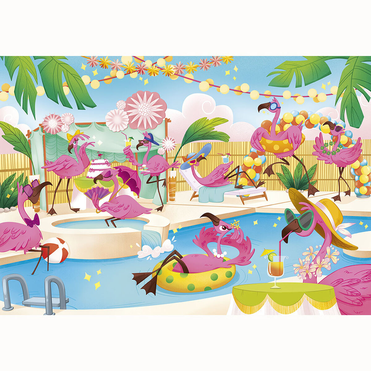Juego de mesa Clementoni Flamingos party