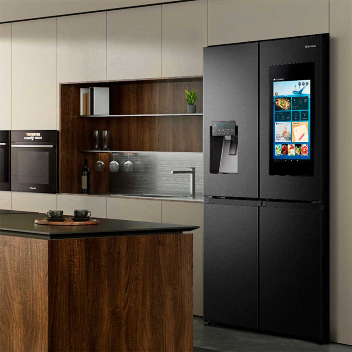 Refrigerador Side by Side Hisense RQ697HB 536 lts.