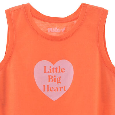 Imagen 2 del producto Polera Sin Manga Niña Mila Coral