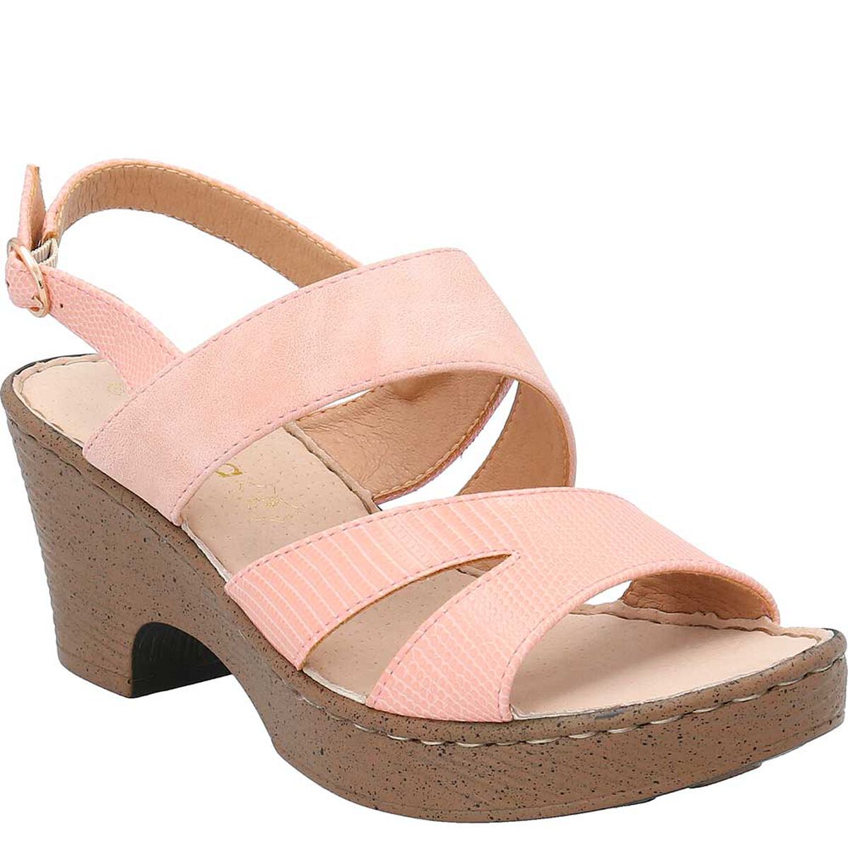 Calzados Azaleia Chalas Azaleia 2019 Sandalia Mujer Carlo Plateado