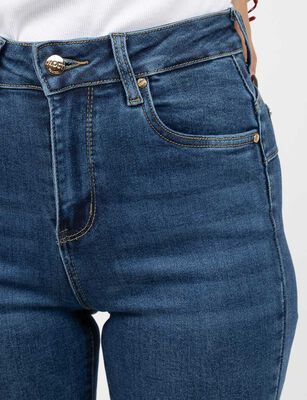 Imagen 2 del producto Jeans Flare Mujer Most Wanted Azul Oscur