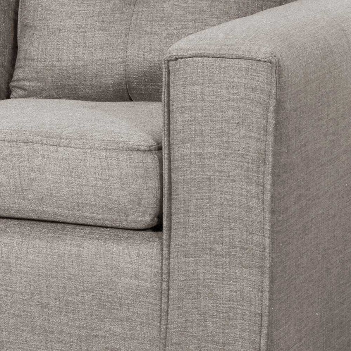Juego de Living Black Factory Ranger Sofá 3 Cuerpos + Dos Sillones 1 Cuerpo Beige
