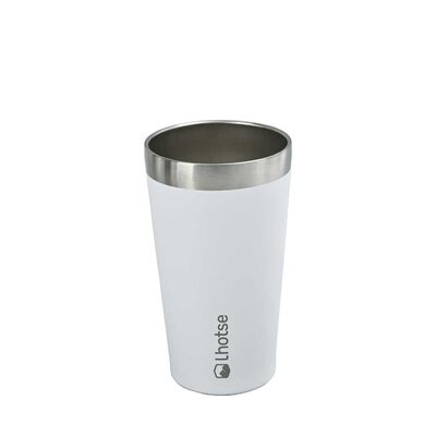 Vaso Térmico Insulado Camping Lhotse 480 ml Blanco