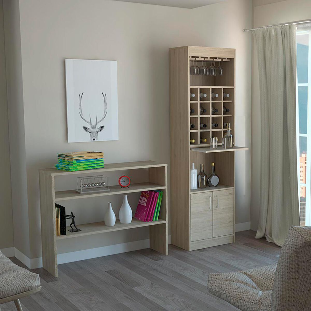 Mueble Bar + Arrimo TuHome Beijing