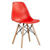 Set 4 Sillas Spazzio Badem Rojo