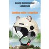 Casco Bicicleta LuBabycas Cool para Niños S Crema