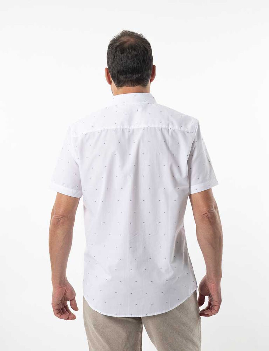 Camisa Estampada Manga Corta Hombre Portman Club