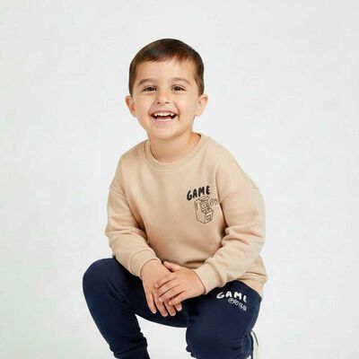 Poler&oacute;n Estampado Chess Baby
