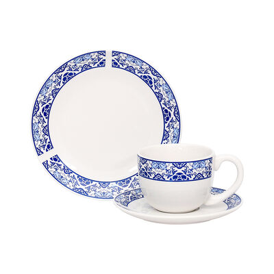 Set Vajilla Doral Amelia 12 Piezas Multicolor
