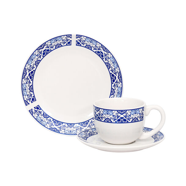 Set Vajilla Doral Amelia 12 Piezas Multicolor