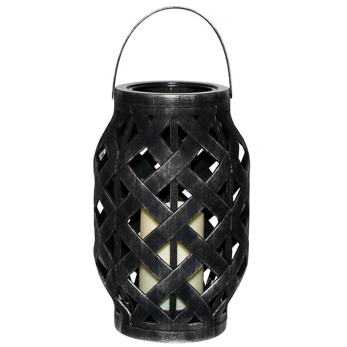 Fanal Pl&aacute;stico Con Vela Led