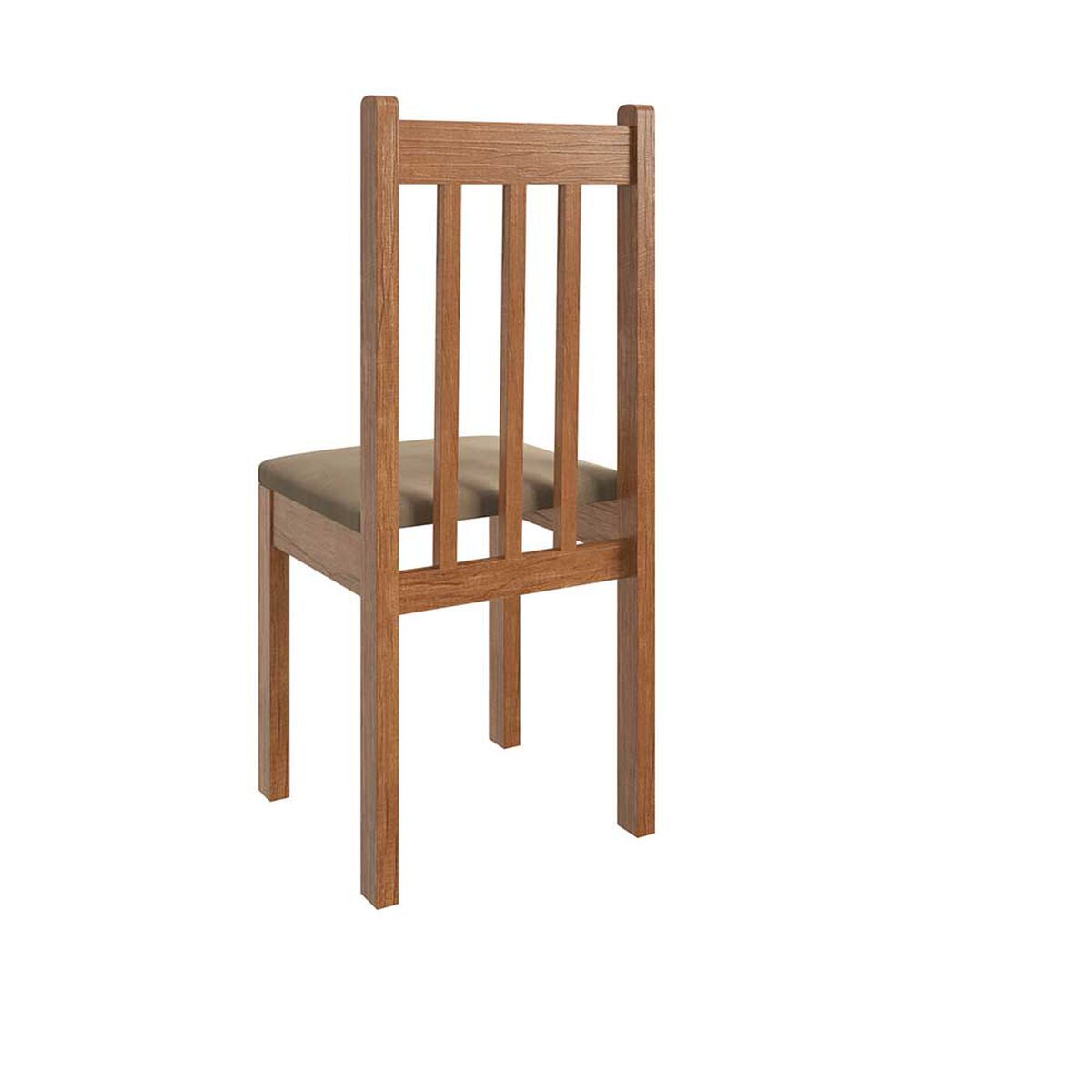 Juego de Comedor Mobilo Zamarchi Canela 4 Sillas