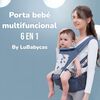 Portabebé Ergonomico 6 en 1 Rosado By Lubabycas