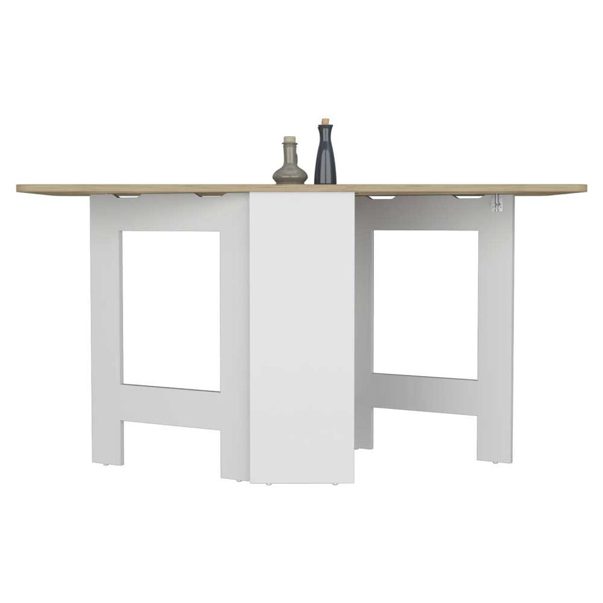 Mesa Abatible TuHome Compact Blanco Macadamia