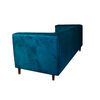 Sof&aacute; Tela Velvet Latam Home Brescia 3 Cuerpos